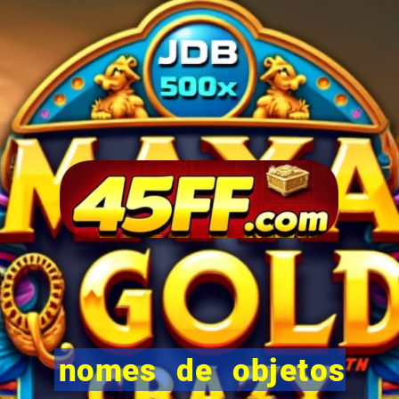 nomes de objetos de origem tupi guarani